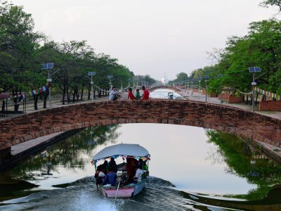 Boating on Sacred Ponds​