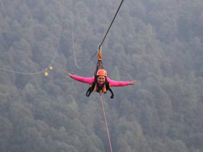 Zip-Lining at Nagarjun