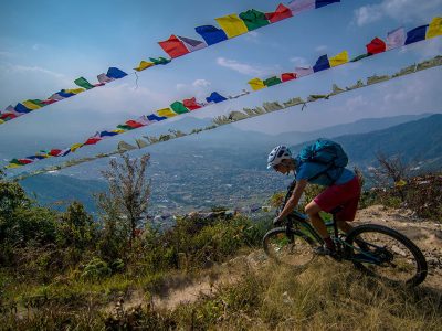 mountain biking