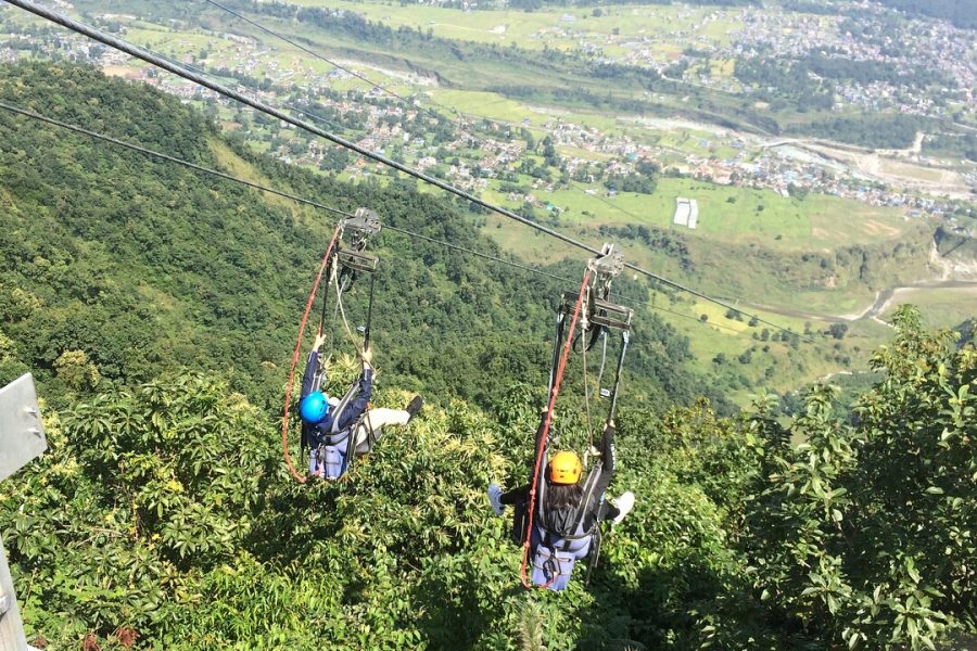 Zip-Lining in Pokhara